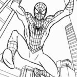 32 Coloring pages spiderman